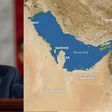 Donald Trump ahora busca cambiarle el nombre al Golfo Pérsico por Golfo de Arabia