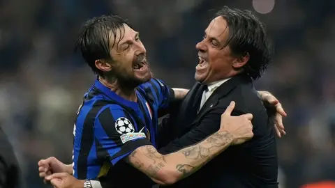 Inter se "burla" de Barcelona tras victoria en Champions League