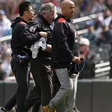 Umpire abandona partido entre Mets y Twins por bola de foul que le impactó en la cara