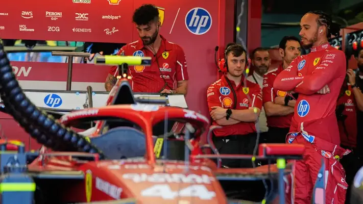 Lewis Hamilton listo para competir con Ferrari por primera vez en el GP de Australia