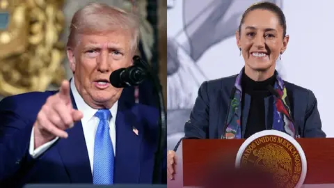 Donald Trump elogia a Claudia Sheinbaum: “Es una mujer maravillosa”