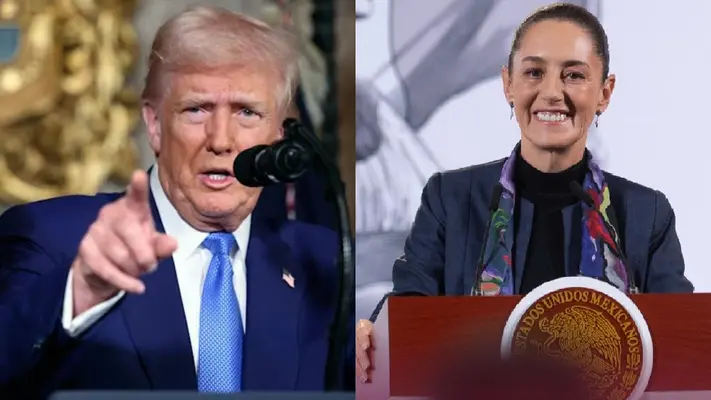 Donald Trump elogia a Claudia Sheinbaum: “Es una mujer maravillosa”
