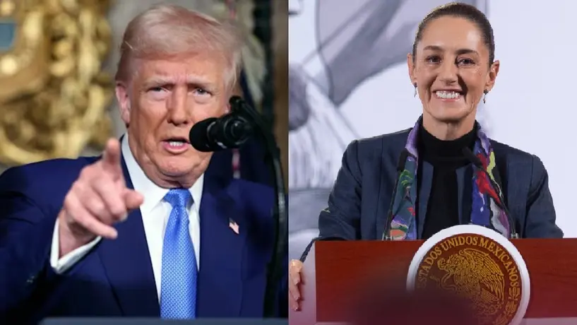 Donald Trump elogia a Claudia Sheinbaum: “Es una mujer maravillosa”