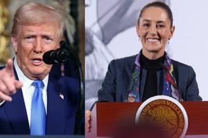 Donald Trump elogia a Claudia Sheinbaum: “Es una mujer maravillosa”