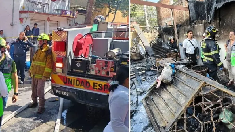 Menor muere y tres heridos tras explosión por gas en vivienda de Álvaro Obregón