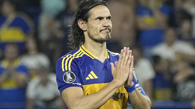 Cavani tras el aniversario 120 de Boca Juniors: “Está al mismo nivel que Real Madrid y Man United”