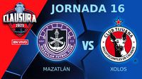 Mazatlán vs Xolos EN VIVO Liga MX Clausura 2025 Jornada 16