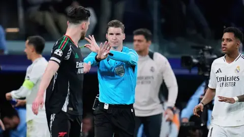 Champions League: François Letexier se 'roba el show' en el Real Madrid vs Arsenal
