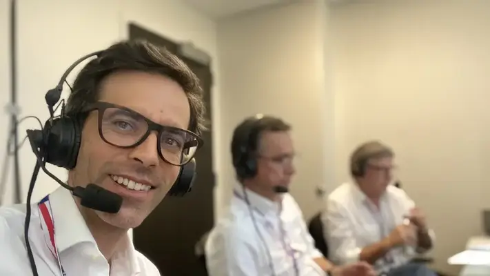 ¡Volvió Diego Mejía! El querido comentarista regresa a las transmisiones de Fórmula 1 en FOX Sports