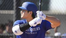 ¡Listo para la temporada! Shohei Ohtani inicia prácticas de bateo para probar su hombro