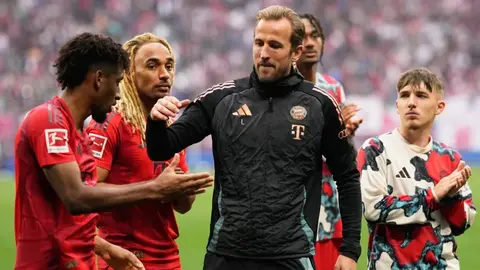 ¡Celebra en grande! Harry Kane por fin es campeón y así festejó su título con Bayern Munich