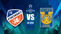 FC Cincinnati vs Tigres EN VIVO Concacaf Champions Cup Octavos de Final Ida