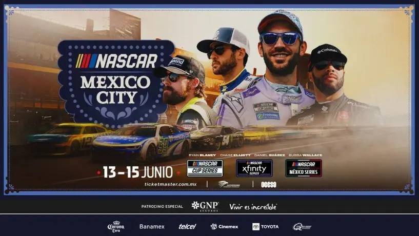 Comenzó la venta general de boletos para la NASCAR Mexico Series