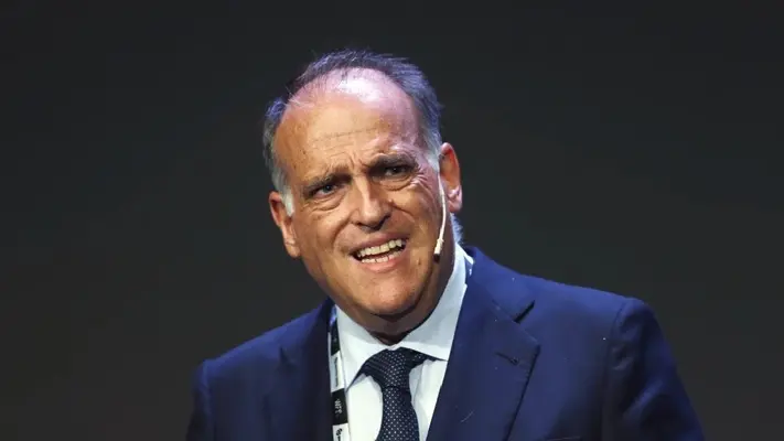 ¡Otra vez! Javier Tebas vuelve a despotricar contra el Real Madrid ante los medios