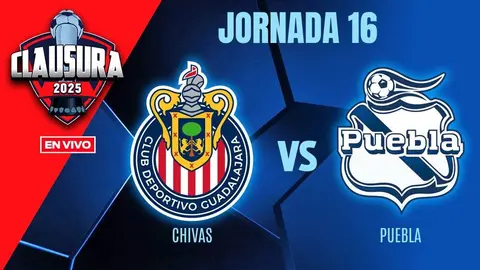 Chivas vs Puebla EN VIVO Liga MX Jornada 16 Clausura 2025