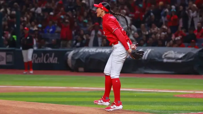 Megan Faraimo tras campeonato de Diablos Rojos Femenil en la LMS: "Es un sueño"