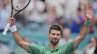 Novak Djokovic avanza a la final del Abierto de Miami enfrente de Lionel Messi