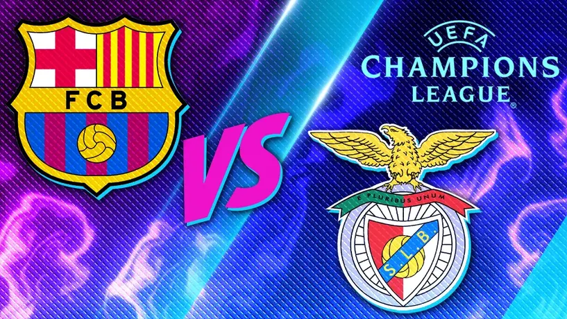 Barcelona vs Benfica: ¿Cuándo y dónde ver la Vuelta de los Octavos de Final de Champions?
