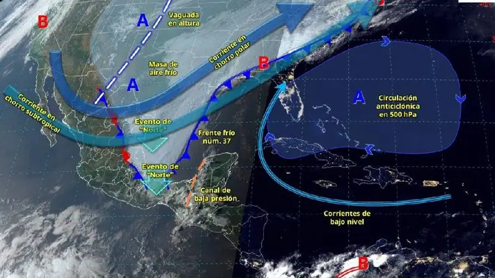 Clima en México este 7 de abril: lluvias, frío y calor sofocante