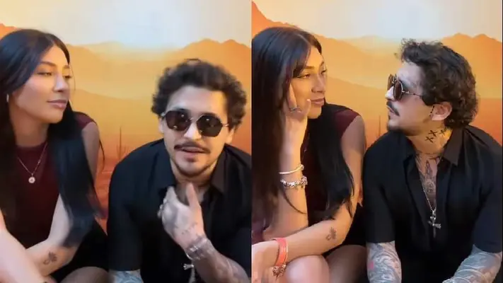 VIDEO: ¿Nodal coqueteó con influencer?: “Hazte fan de su relación”