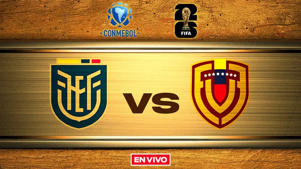 Ecuador vs Venezuela EN VIVO Eliminatorias Mundialistas Conmebol Jornada 13