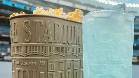 ¡Chulada! Yankees lanzan palomera y vaso conmemorativo en honor a su estadio