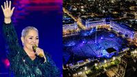 Lupita D’Alessio reúne más de 100 mil personas en el Zócalo por su concierto del Día de las Madres