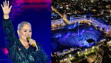 Lupita D’Alessio reúne más de 100 mil personas en el Zócalo por su concierto del Día de las Madres