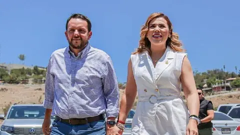 Revocan visas de EE.UU. a Marina del Pilar, gobernadora de Baja California, y a su esposo