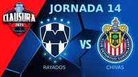 Rayados vs Chivas: ¿Cuándo y dónde ver EN VIVO el juego de la J14 del Clausura 2025?