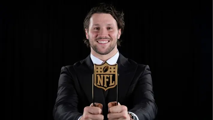 Josh Allen es nombrado como el jugador más valioso en la temporada de la NFL