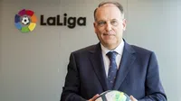 Javier Tebas sobre la piratería en transmisiones de futbol: "El consumidor no paga a quien debería"