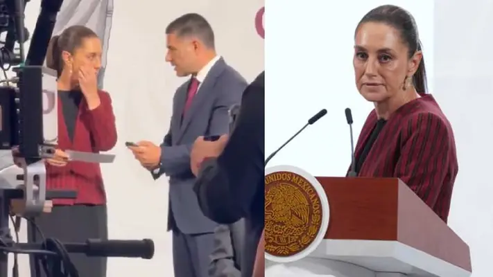 VIDEO: Así avisó Harfuch a la presidenta Sheinbaum de la muerte de funcionarios en CDMX