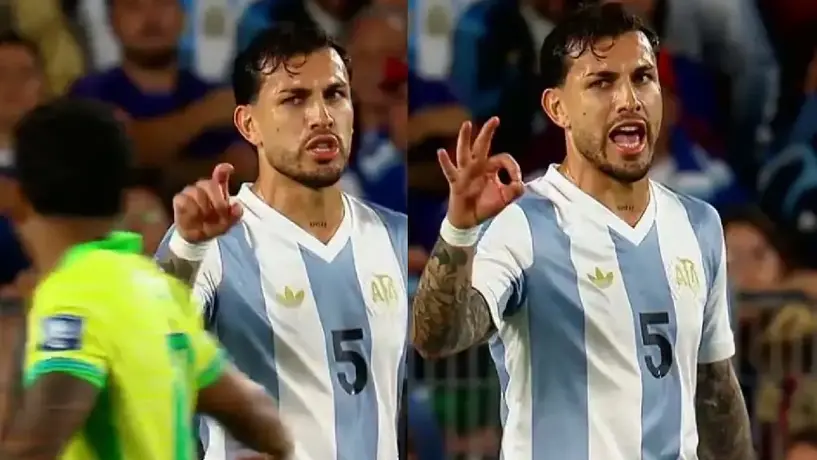 Leandro Paredes se burla de Rodrygo: ‘Tengos 2 Copa América y un Mundial; tu cero'