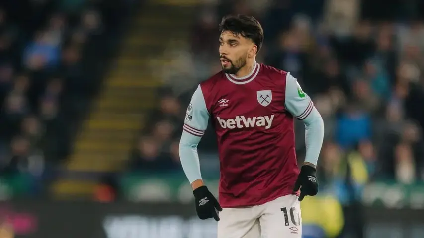 Lucas Paquetá, jugador brasileño del West Ham | IG: lucaspaqueta