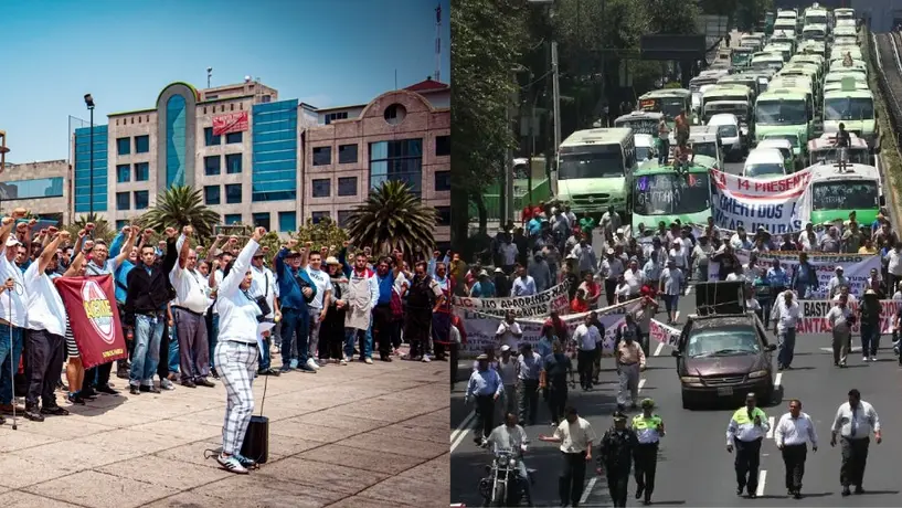 Megamarcha de transportistas y comerciantes este 2 de abril en CDMX y Edomex