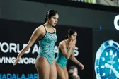 ¡Históricas! Hermanas Lía y Mía Cueva se cuelgan la plata en la Copa del Mundo de Clavados 2025