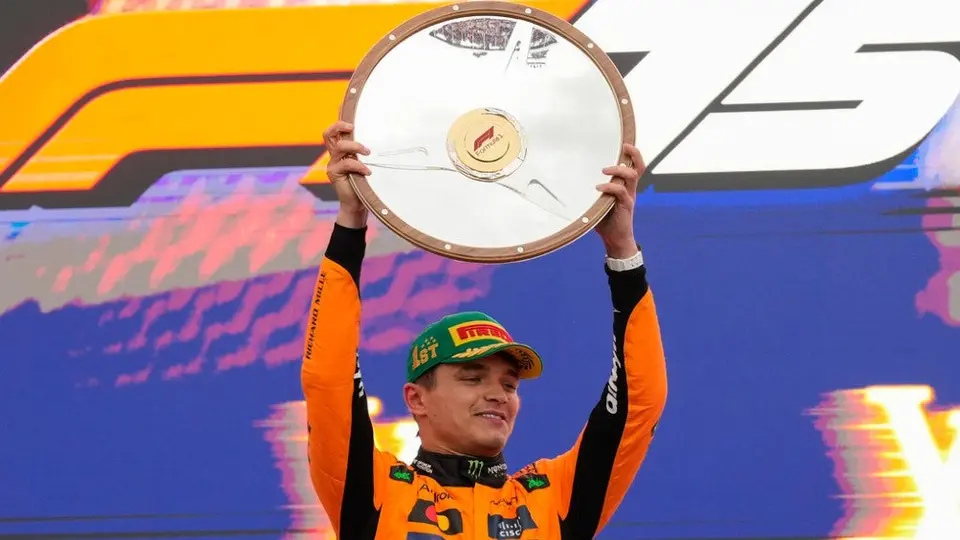 Lando Noris gana caótico Gran Premio de Australia en inicio de la F1