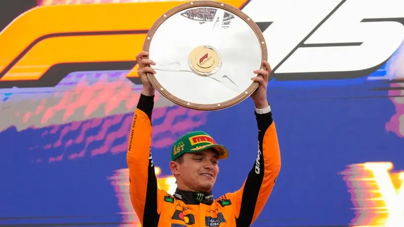 Lando Noris gana caótico Gran Premio de Australia en inicio de la F1