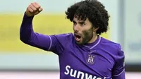Chino Huerta juega en los 90 minutos de la goleada de Anderlecht sobre Gent