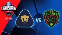 Pumas vs Juárez EN VIVO Liga MX Clausura 2025 Jornada 15