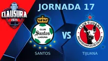 Santos vs Tijuana: ¿Cuándo y dónde ver el juego de la J17 del Clausura 2025?