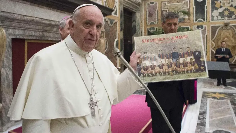 Presidente de San Lorenzo comentó que el nuevo estadio del club llevará el nombre ‘Papa Francisco’