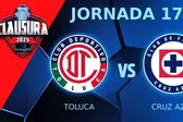 Toluca vs Cruz Azul: ¿Cuándo y dónde ver el partido de la Jornada 17 del Clausura 2025?