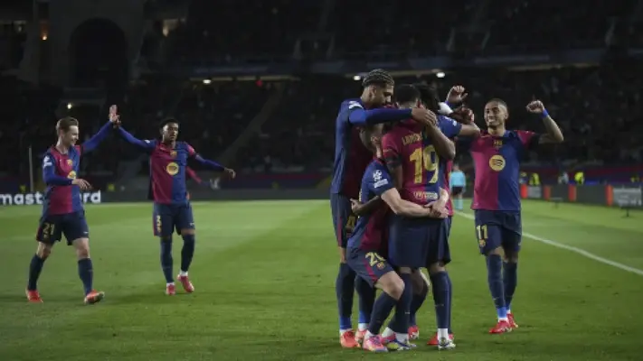 Barcelona con doblete de Raphinha golea al Benfica y avanza a Cuartos de Final