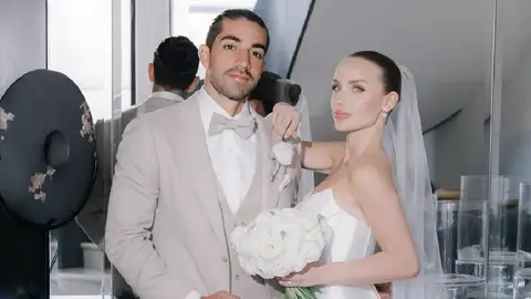 ¡Vivan los novios! Así fue la boda de Rodolfo Pizarro con la modelo alemana Kim Evelyn