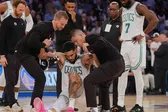 Jayson Tatum termina lesionado en juego 4 entre Celtics y Knicks