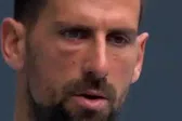¡Preocupa su rendimiento! Novak Djokovic muestra fuerte golpe en el ojo previo a la Final del Abierto de Miami