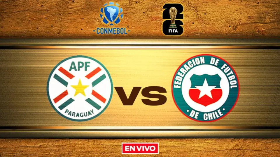 Paraguay vs Chile EN VIVO Eliminatorias Mundialistas Conmebol Jornada 13