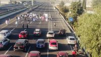 ¿Por qué manifestantes bloquean la autopista México-Pachuca?